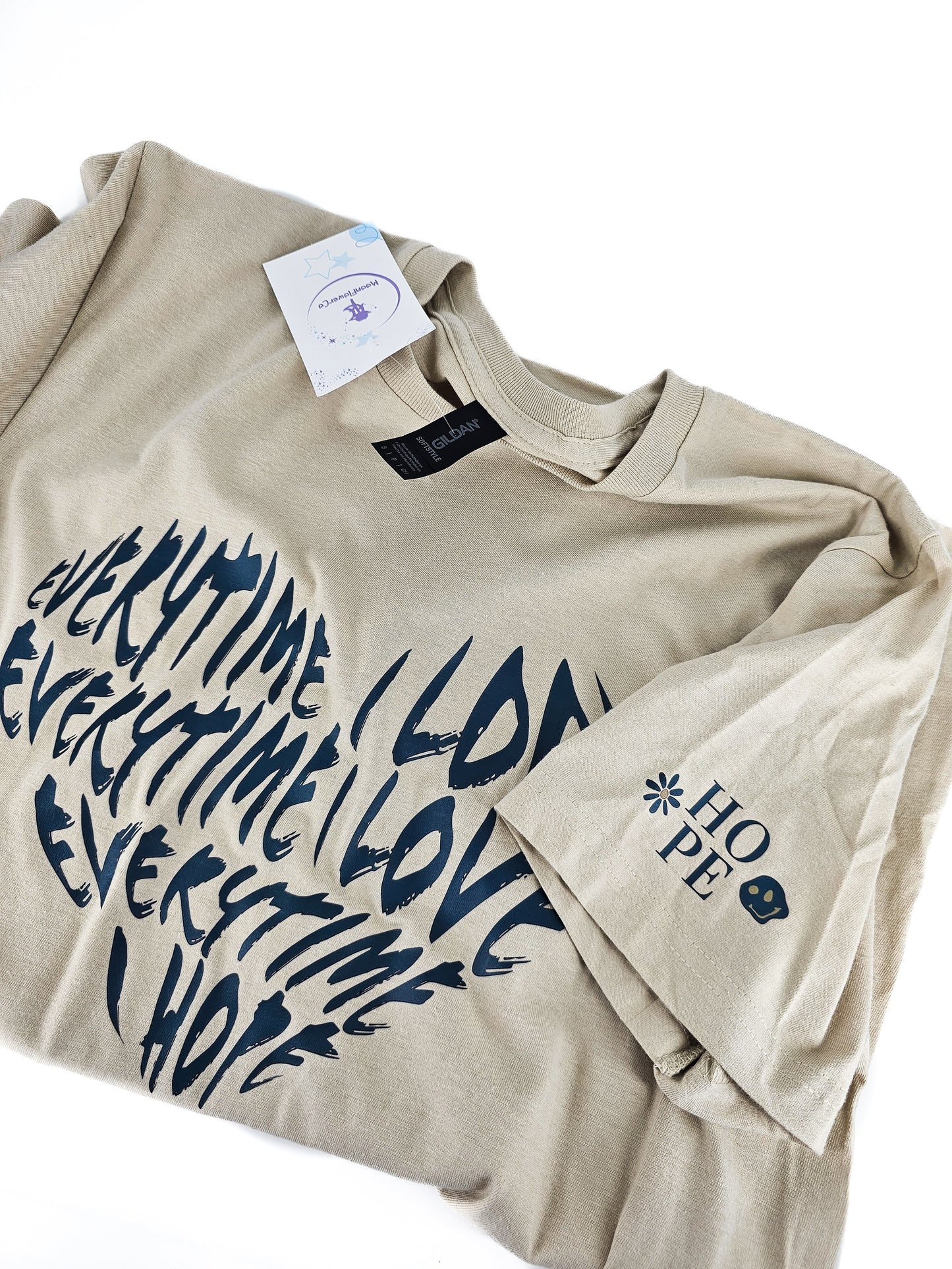 HOPE - T-shirt (Limited Edition Tour Dates 2025 on back - read description)