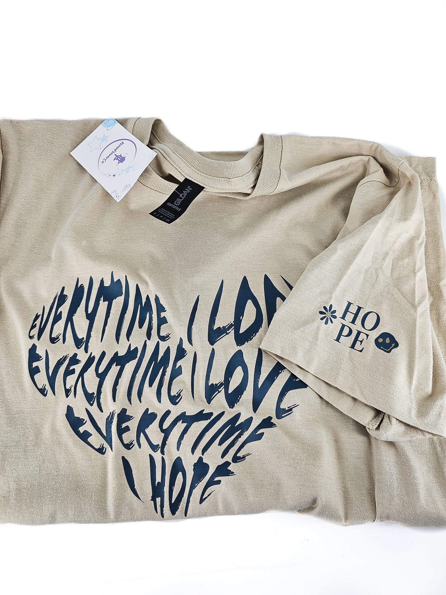 HOPE - T-shirt (Limited Edition Tour Dates 2025 on back - read description)