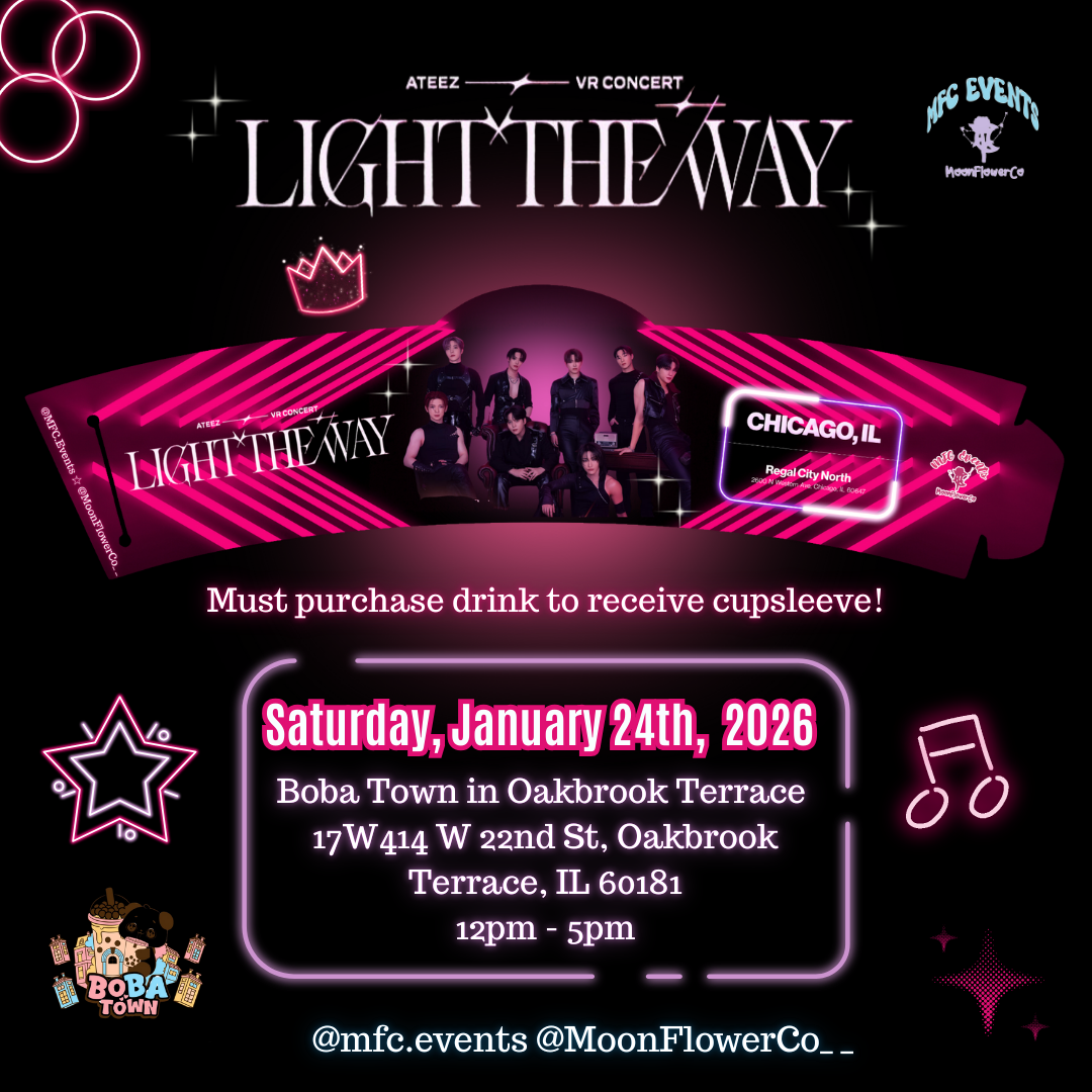 ATEEZ Light The Way VR Cupsleeve Event - Tiers