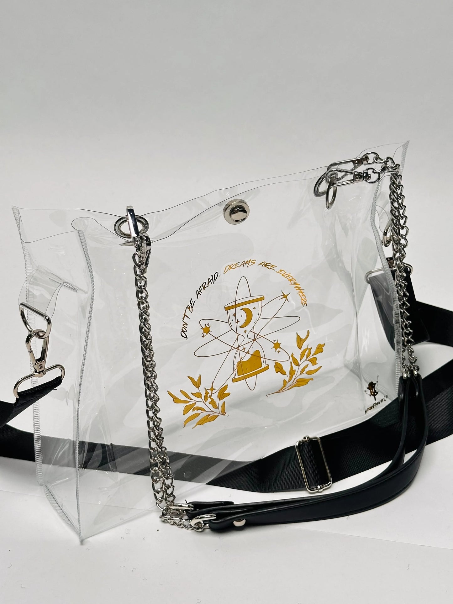 Timeless - Clear Tote Crossbody Bag