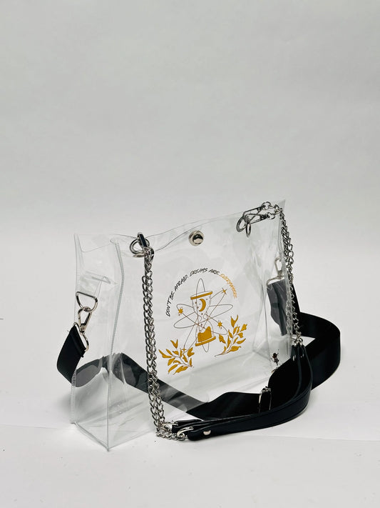 Timeless - Clear Tote Crossbody Bag
