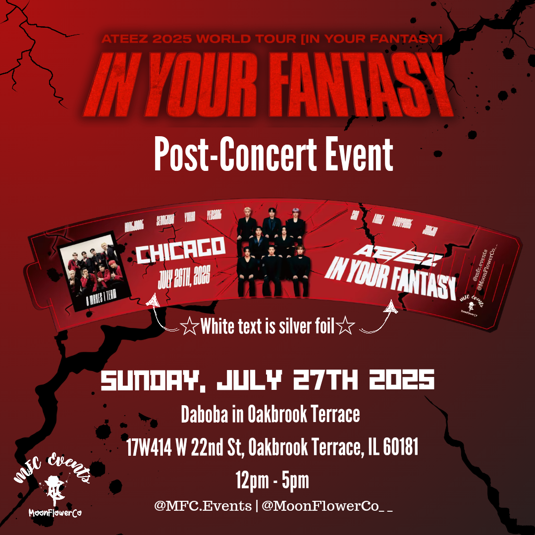 ATEEZ In Your Fantasy Post-Concert Event Tiers