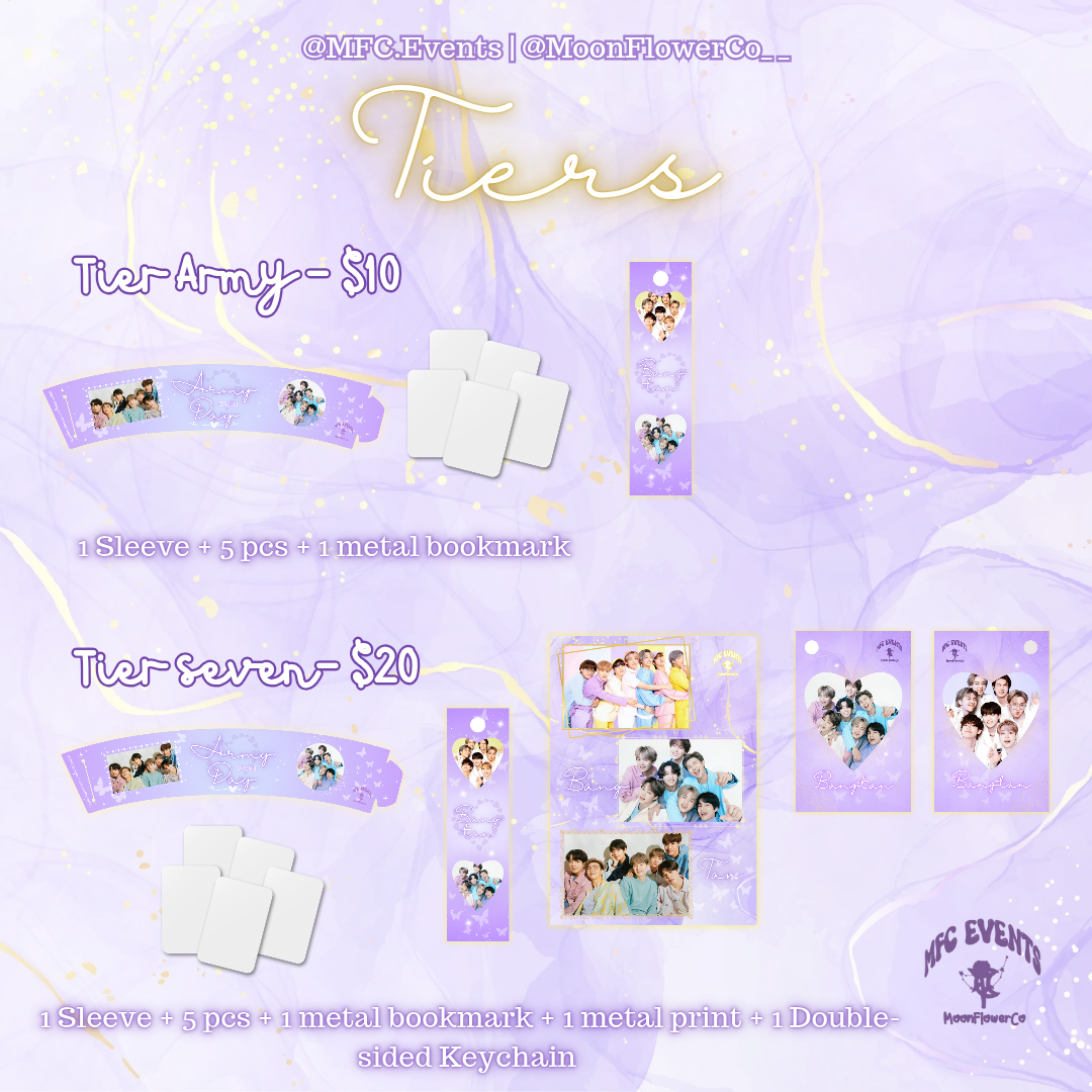 Army Day 2025 Tiers ✨️💜