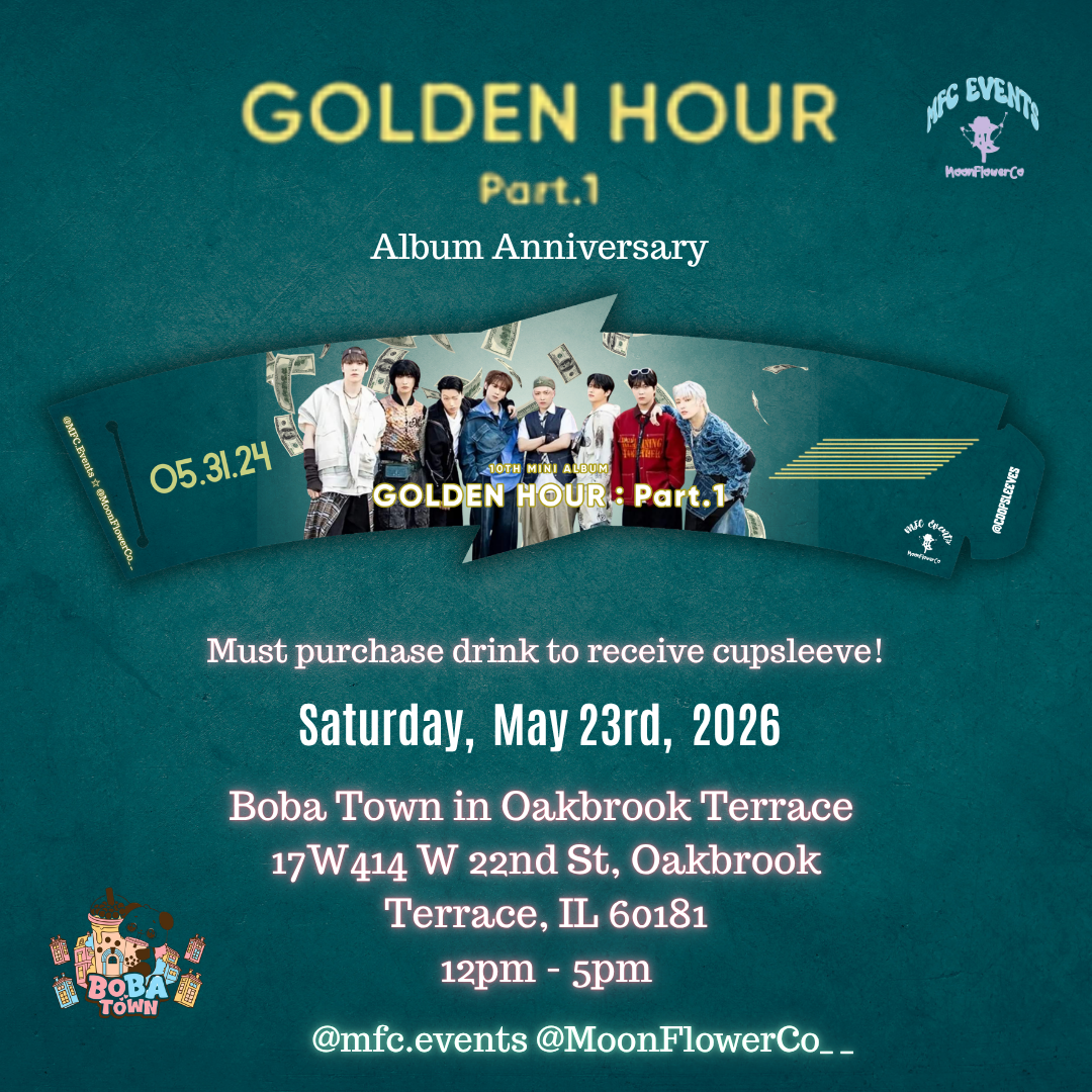 ATEEZ Golden Hour Pt 1 Anniversary Event - Tier/Tier Items