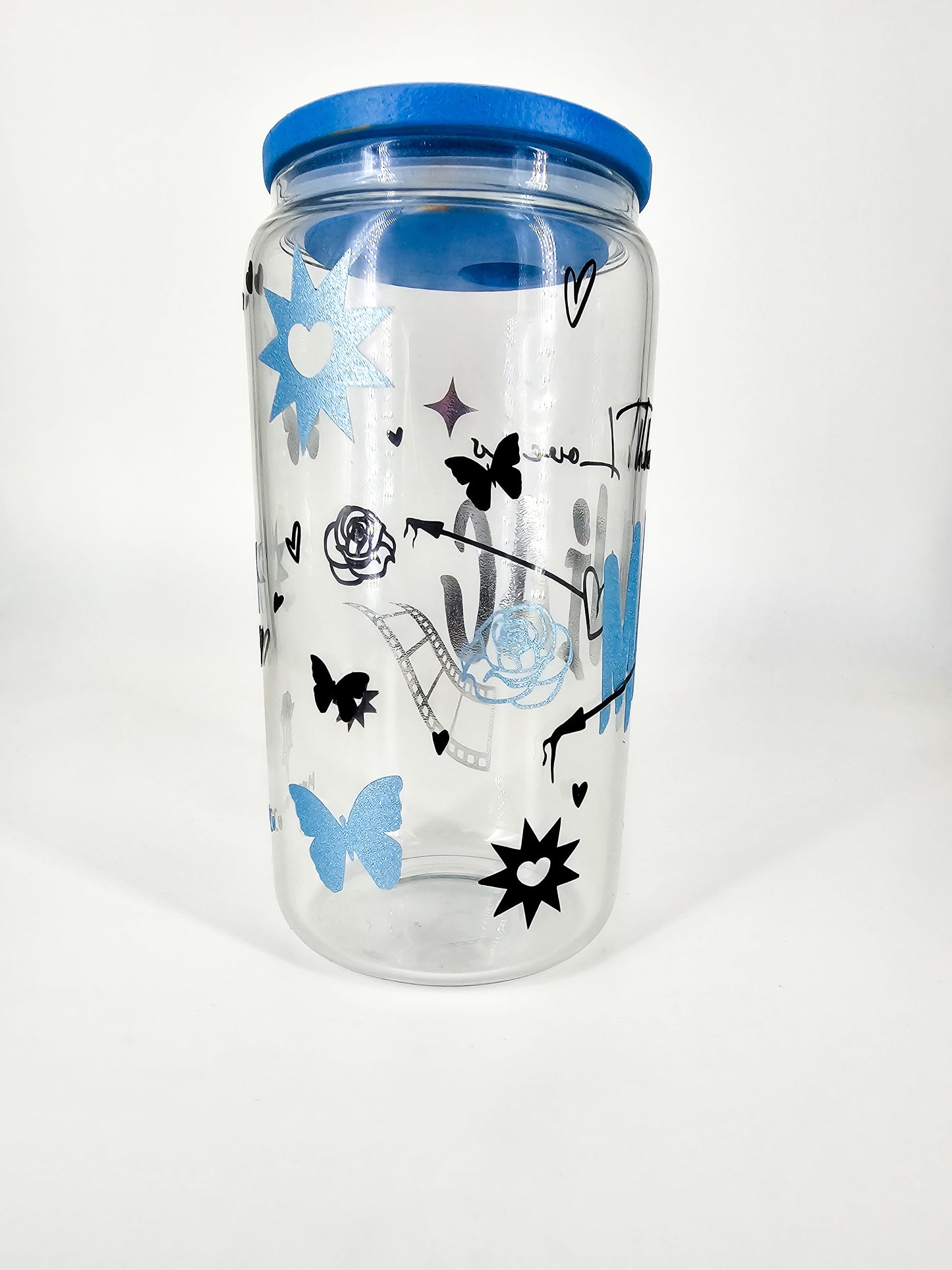Love Maniac 16oz Glass Cup