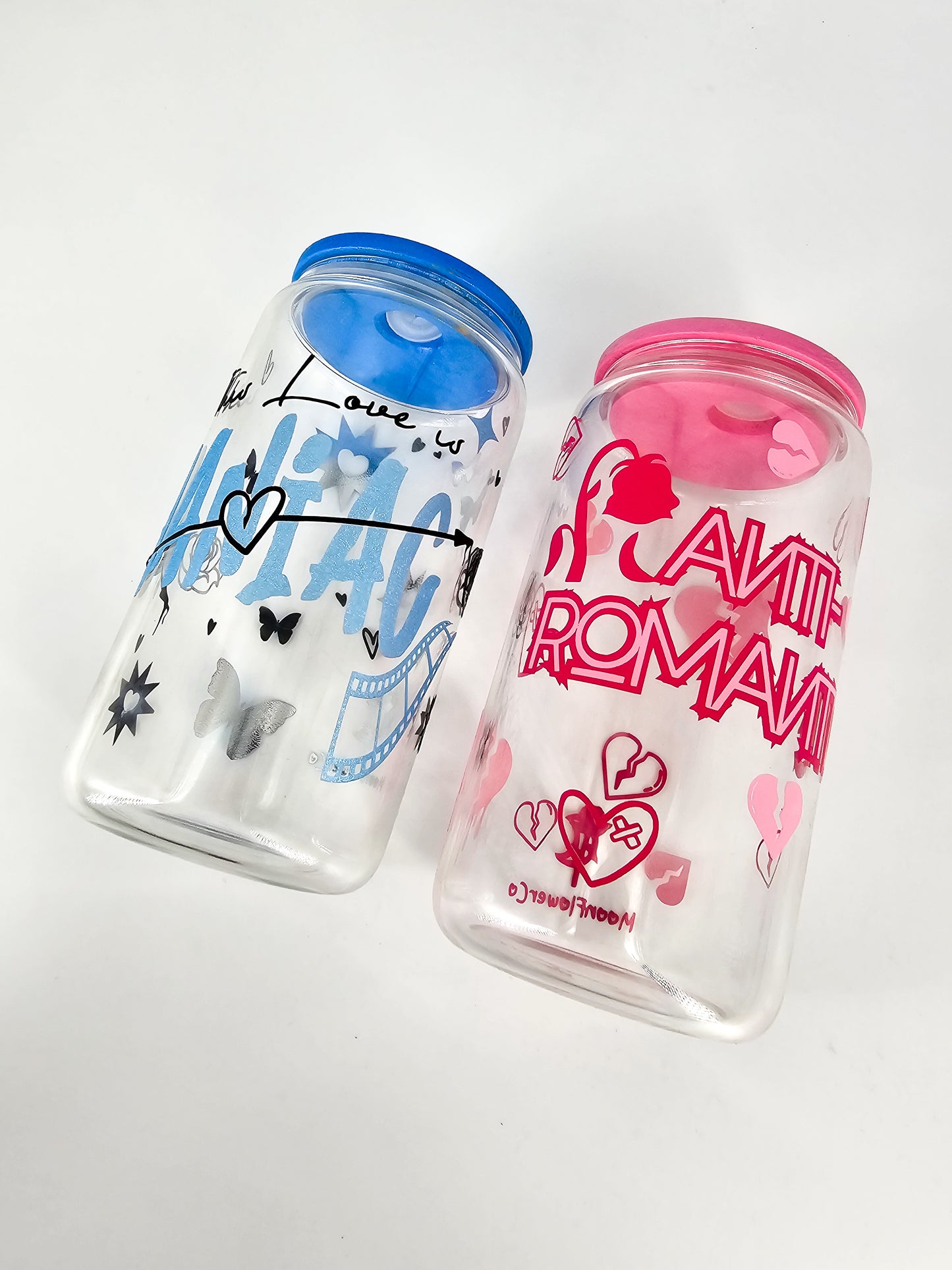 Love Maniac 16oz Glass Cup