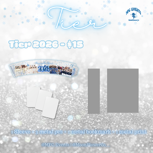 K-Pop NYE 2025/2026 Tier/Tier Items