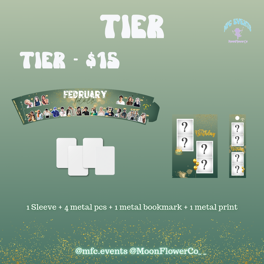 February Idols - Tier/Tier Items