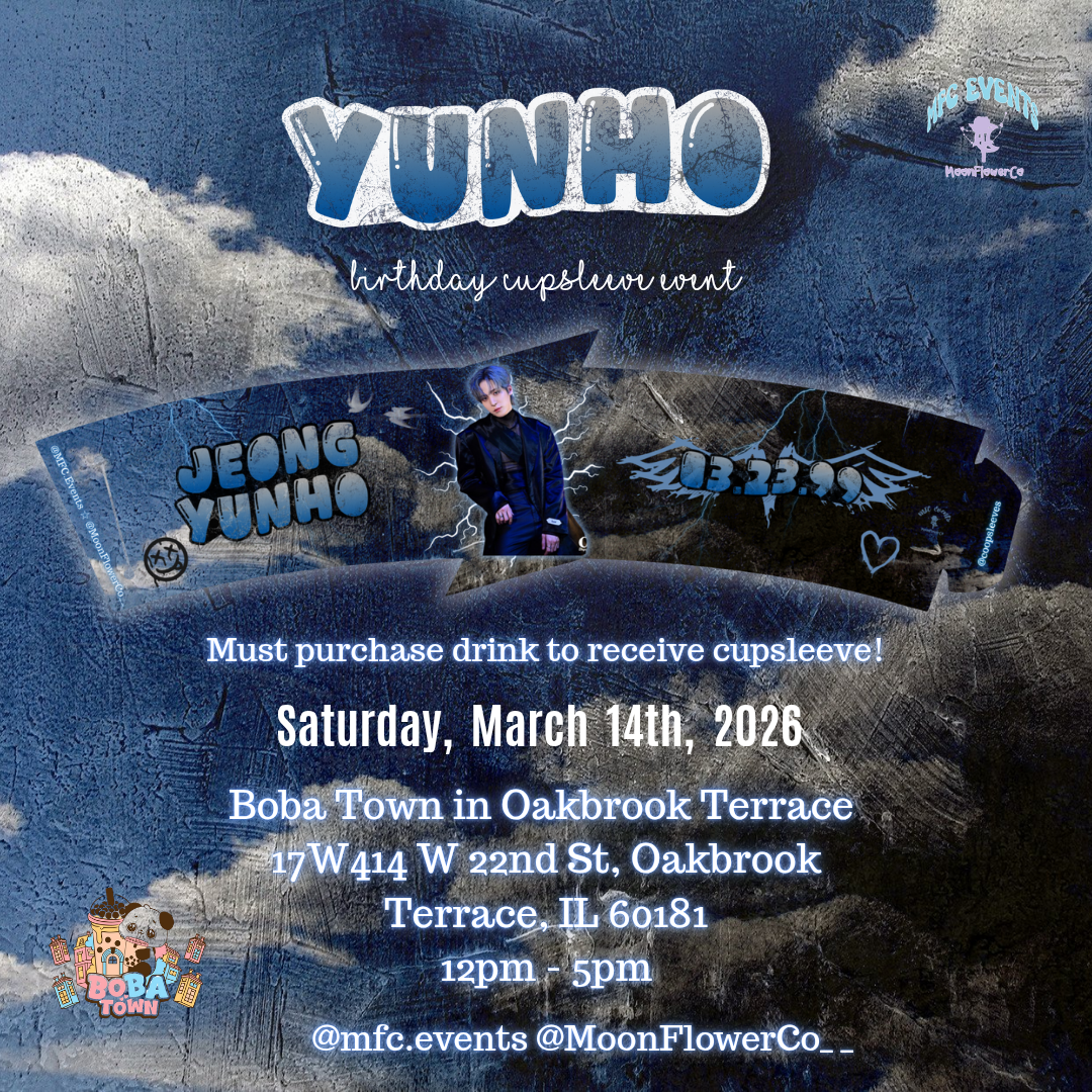 Yunho Day 2026 Cupsleeve Event- Tiers