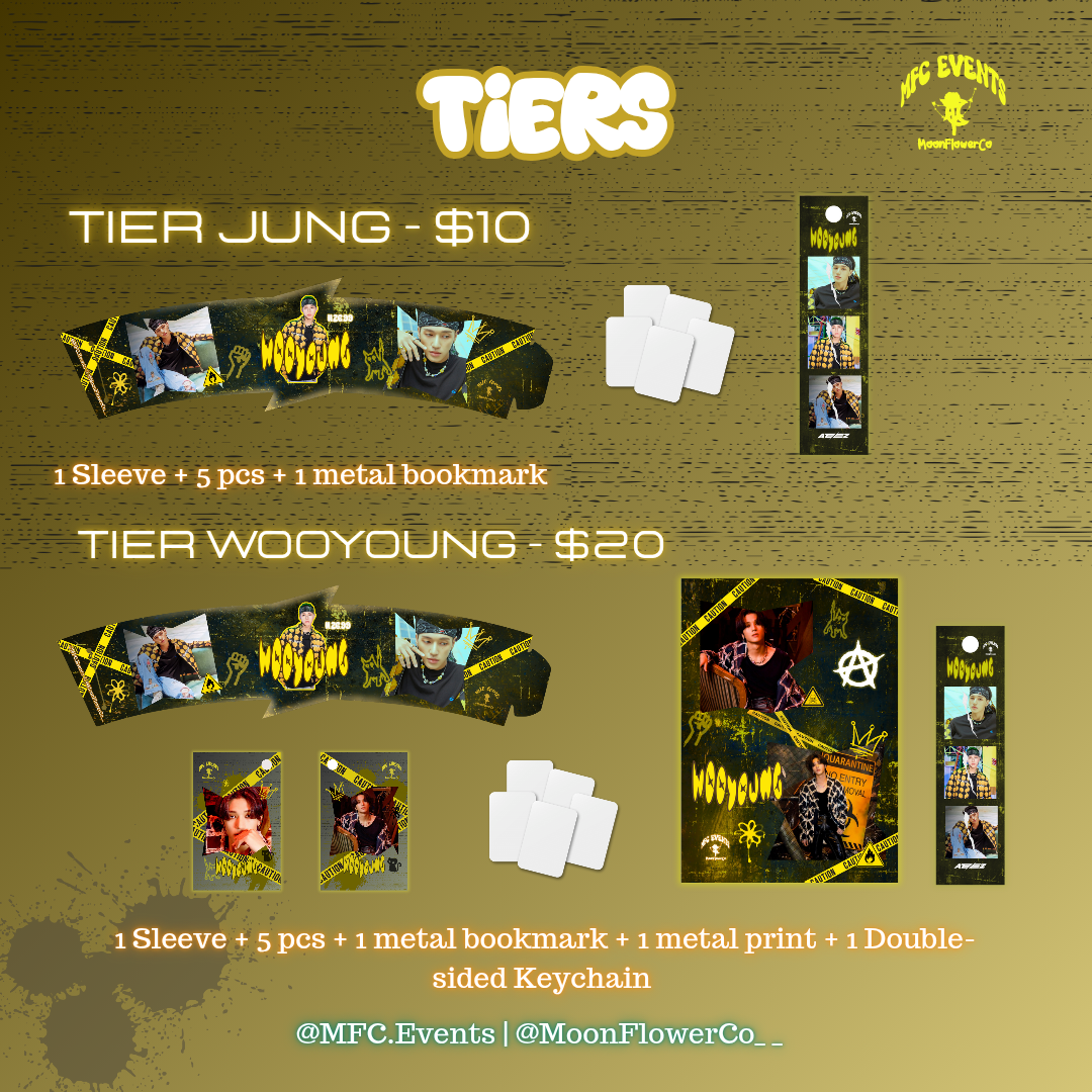 Ateez Jung Wooyoung Day 2025 Tiers