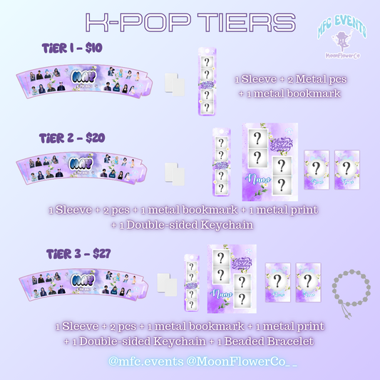 May K-Pop Idols - Tier/Tier Items