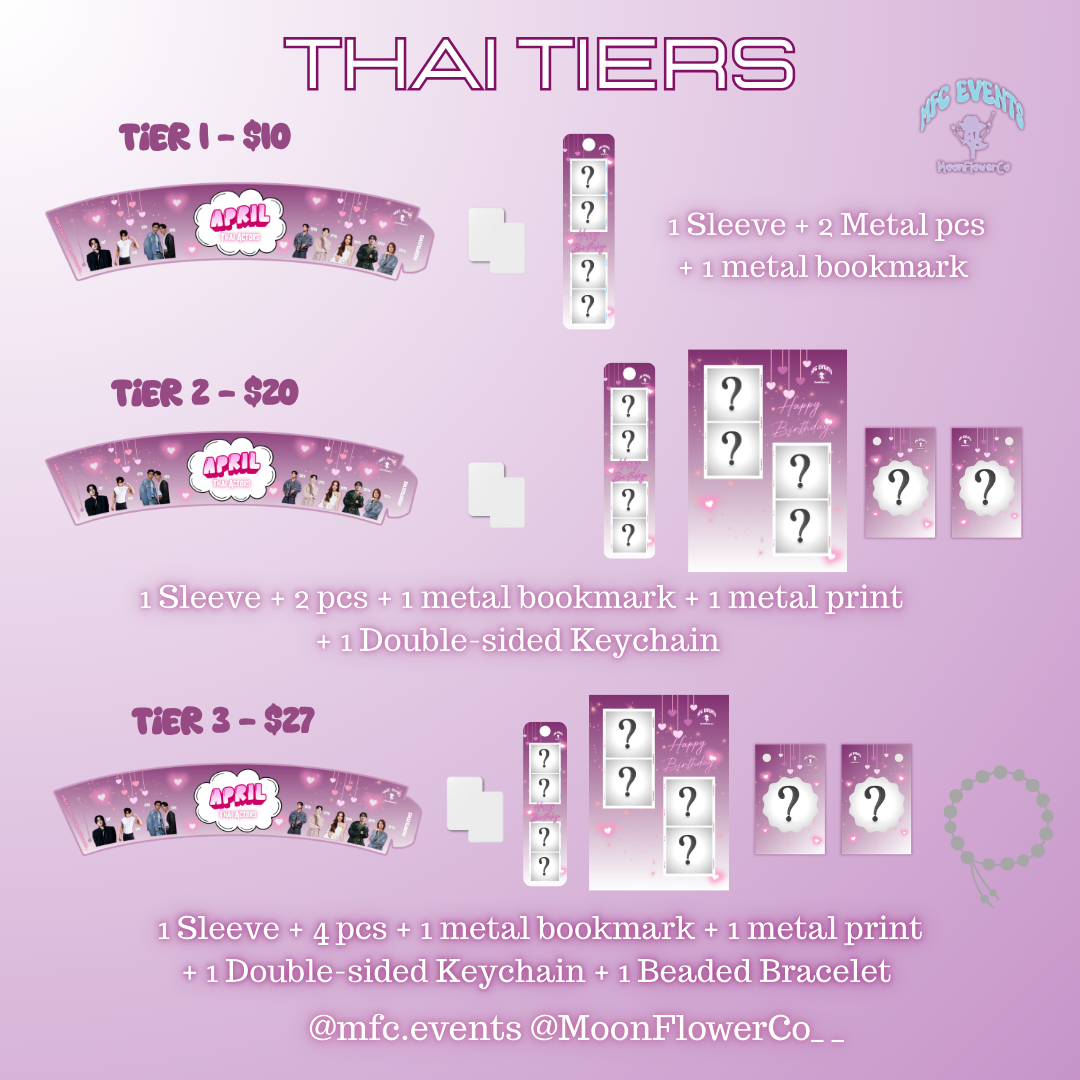 April Thai Actors - Tier/Tier Items