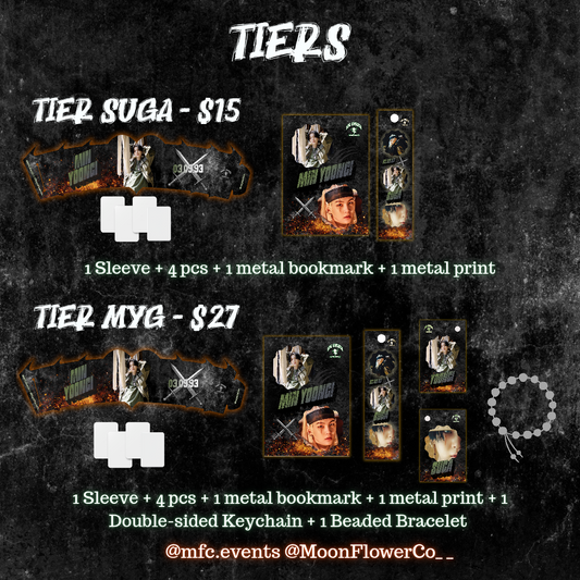 Yoongi Day 2026 Cupsleeve Event- Tiers