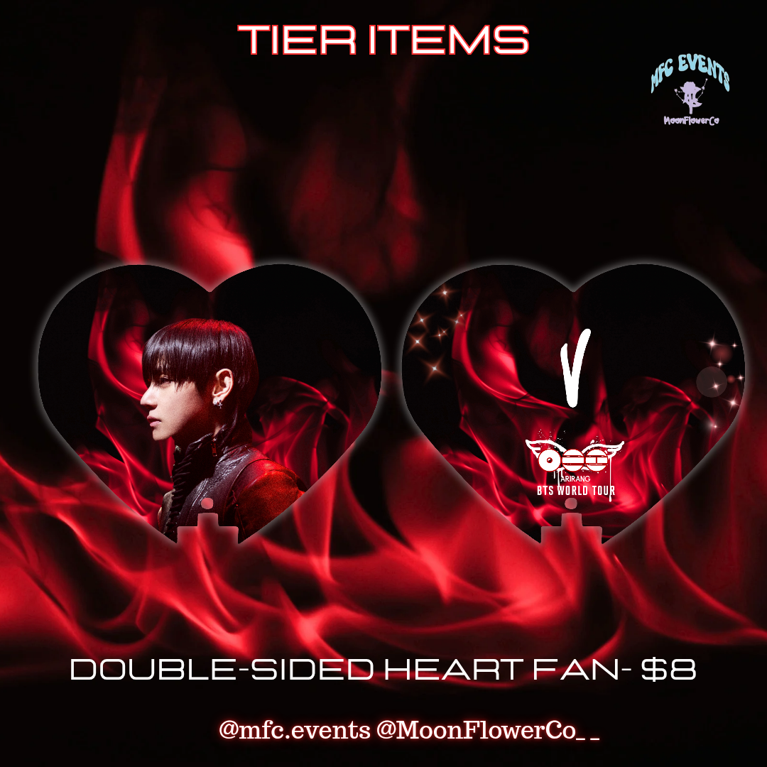 BTS Arirang Pre- & Post-Concert Concert Cupsleeve Event - Tiers