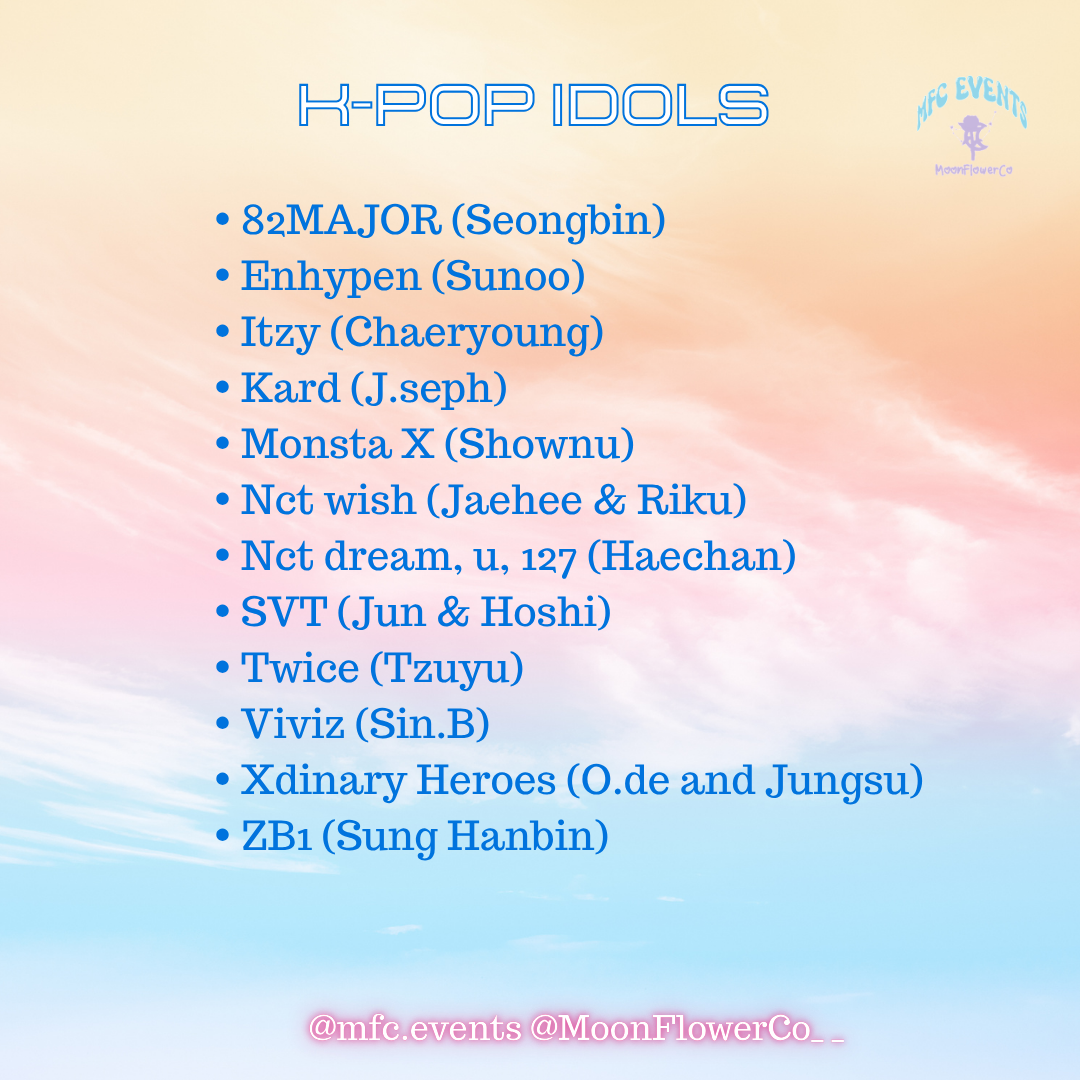 June K-Pop Idols - Tier/Tier Items