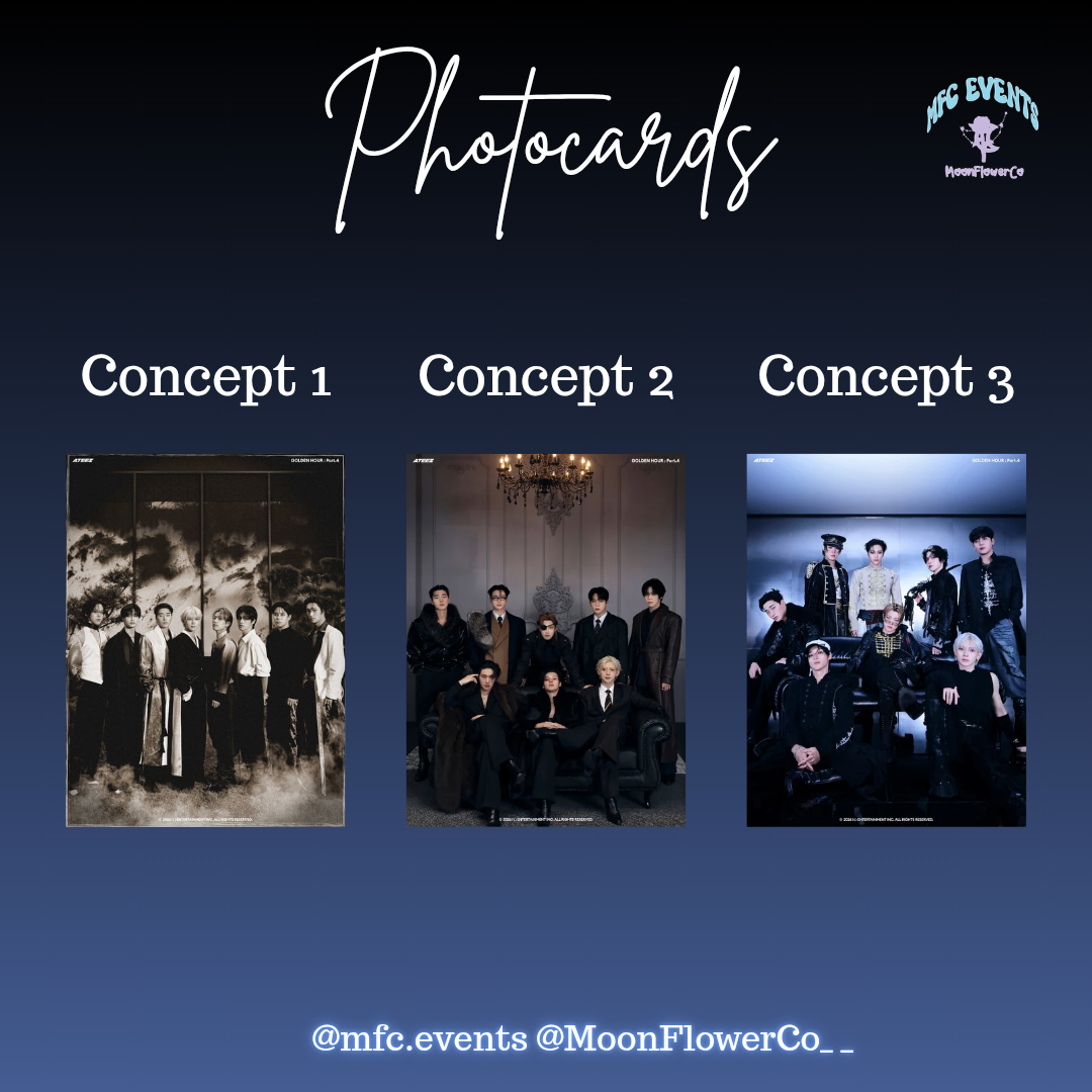 ATEEZ Golden Hour Part 4 Release Event - Tiers