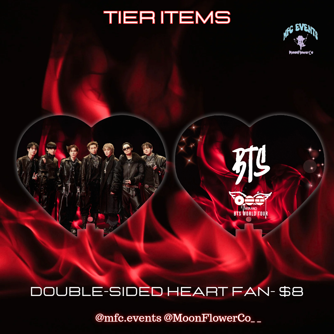 BTS Arirang Pre- & Post-Concert Concert Cupsleeve Event - Tiers