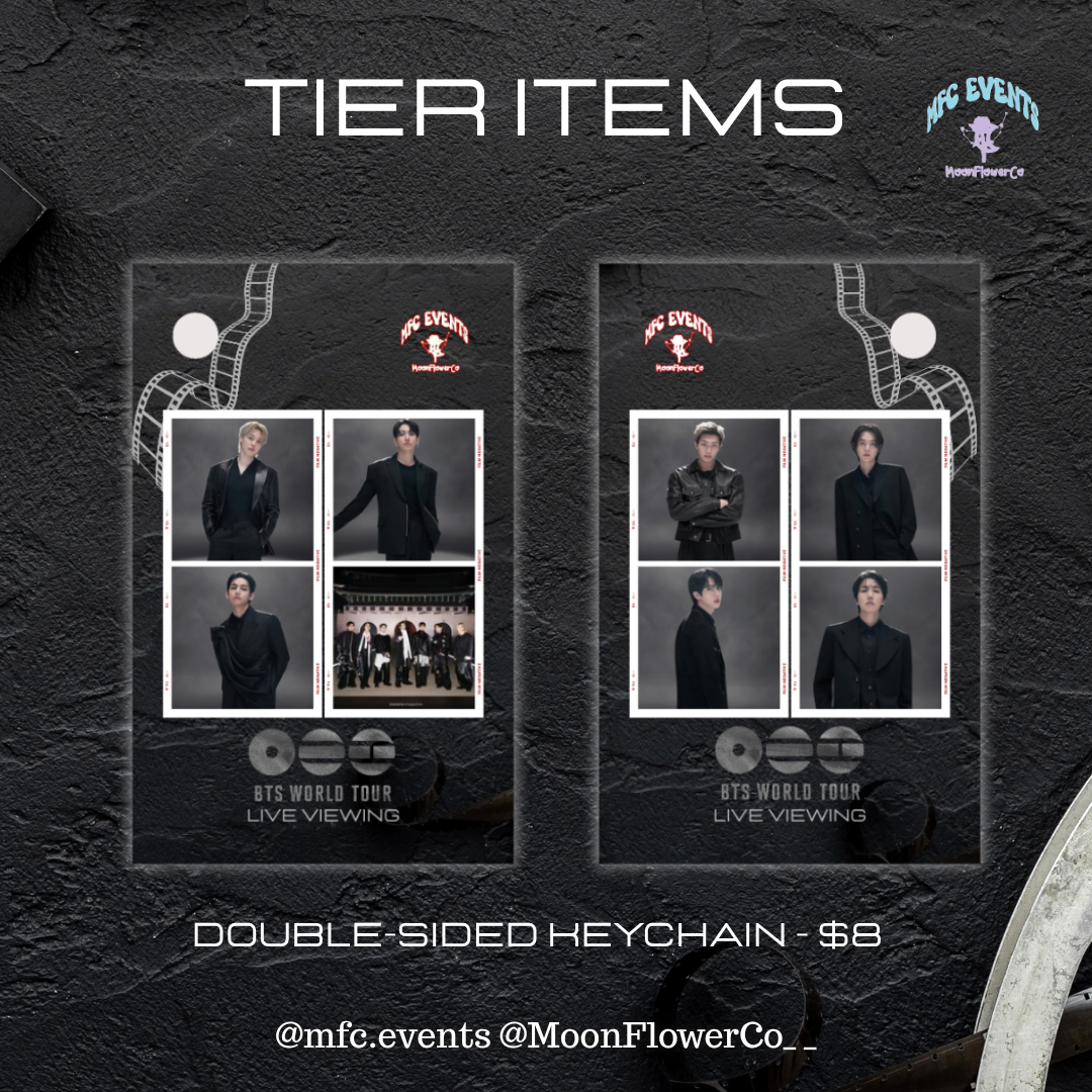 BTS "Goyang" Concert Live Viewing Cupsleeve Event - Donation Tiers