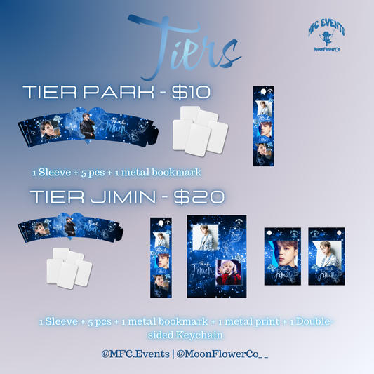 Park Jimin Day 2025 Tiers