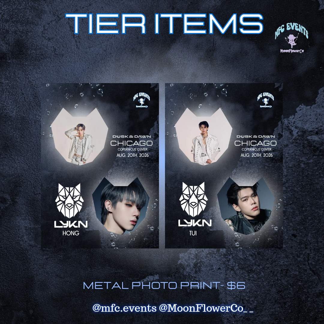 LYKN Dusk & Dawn Post-Concert Cupsleeve Event - Tiers