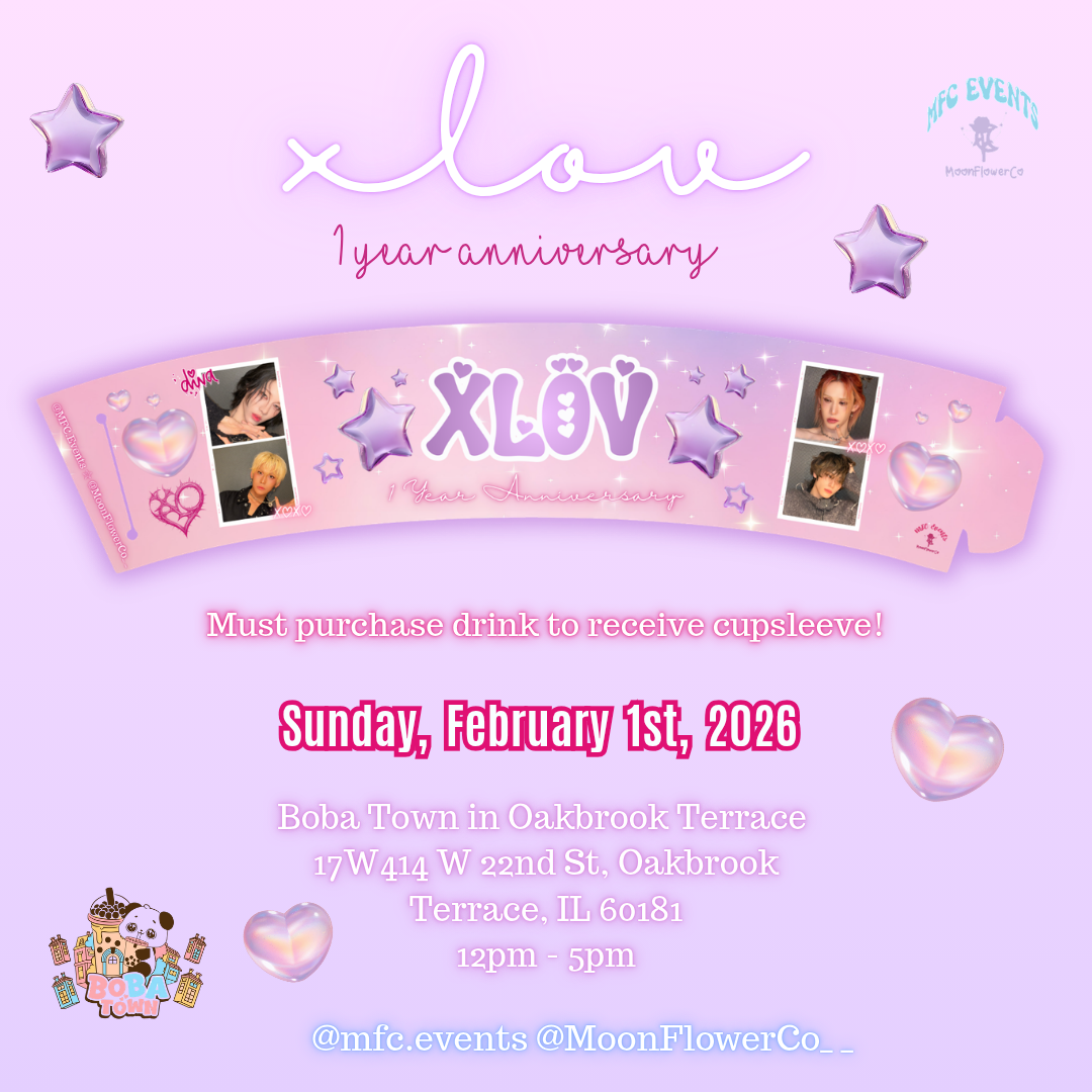 XLOV 1st Anniversary Cupsleeve Event - Tiers