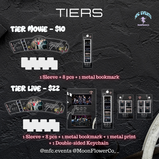 BTS "Goyang" Concert Live Viewing Cupsleeve Event - Donation Tiers