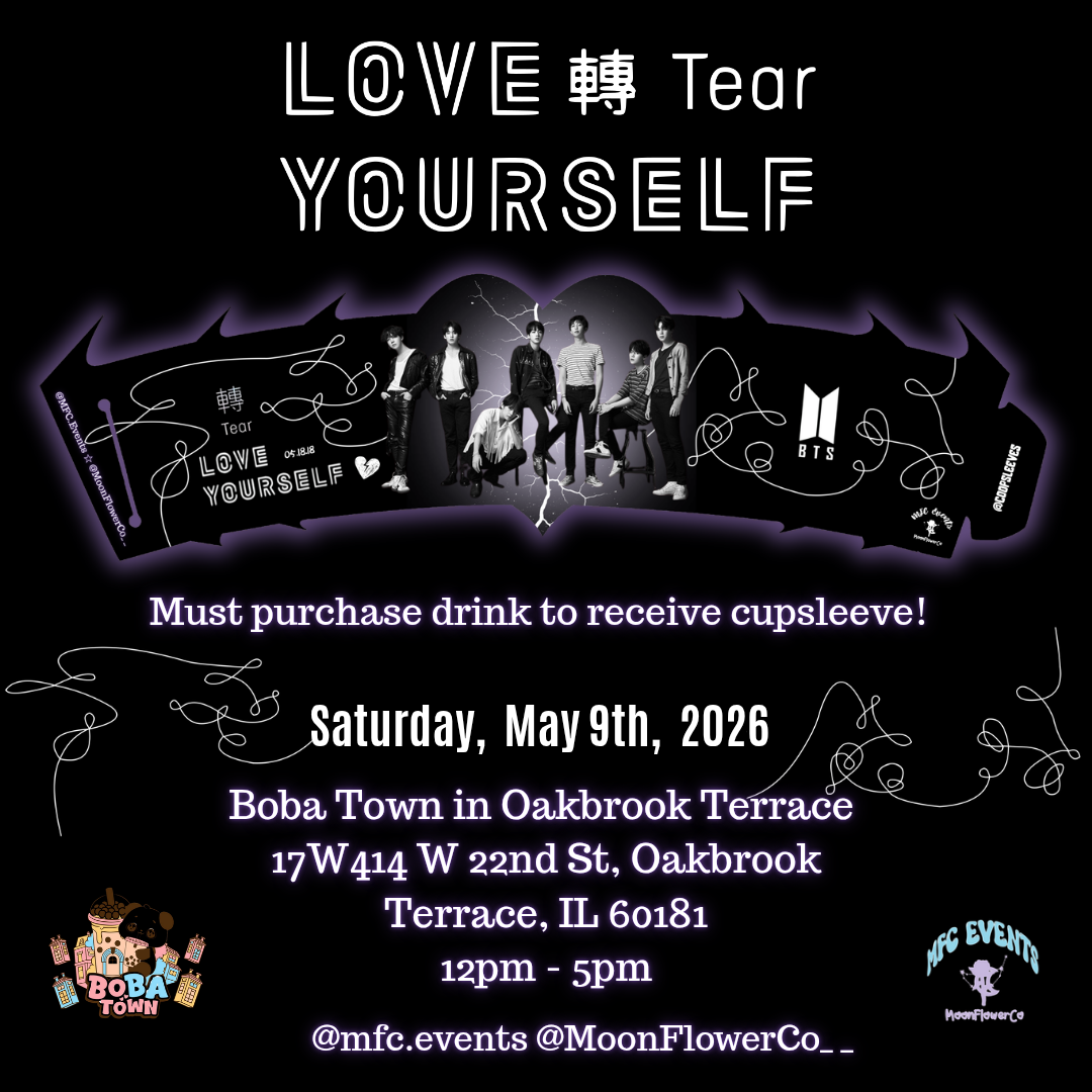 BTS Love Yourself: Tear Event - Tier/Tier Items