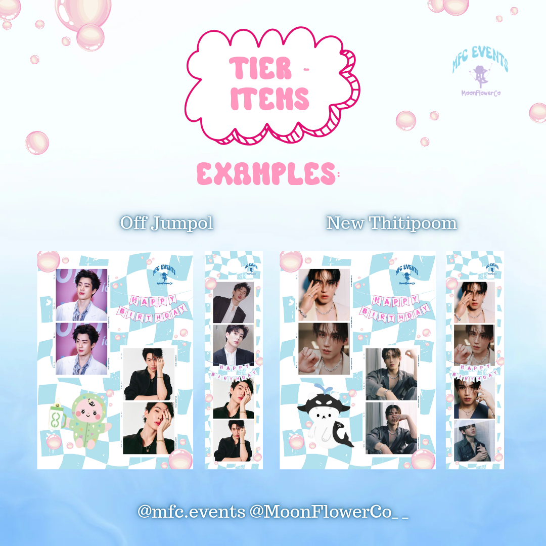 January Thai BL/GL Actors - Tier/Tier Items