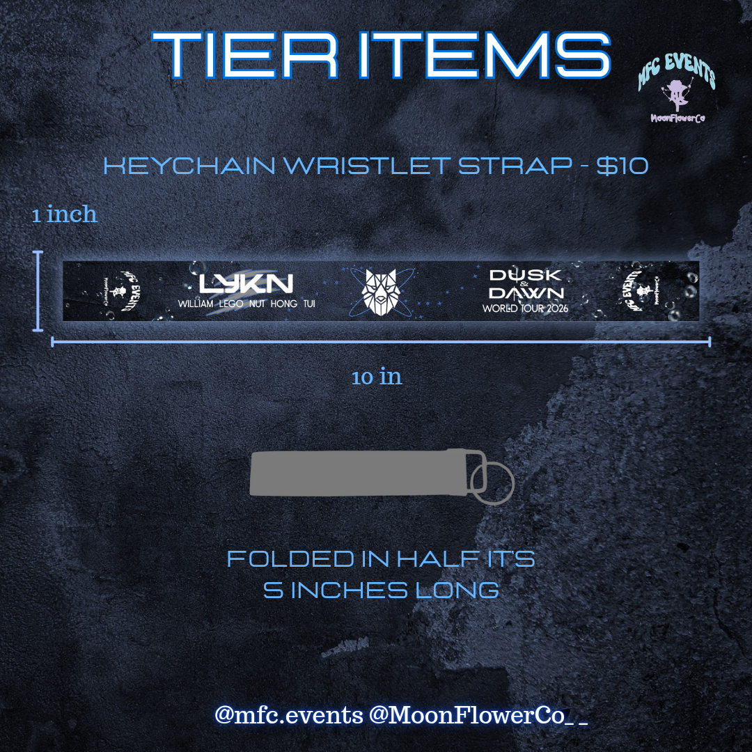 LYKN Dusk & Dawn Post-Concert Cupsleeve Event - Tiers