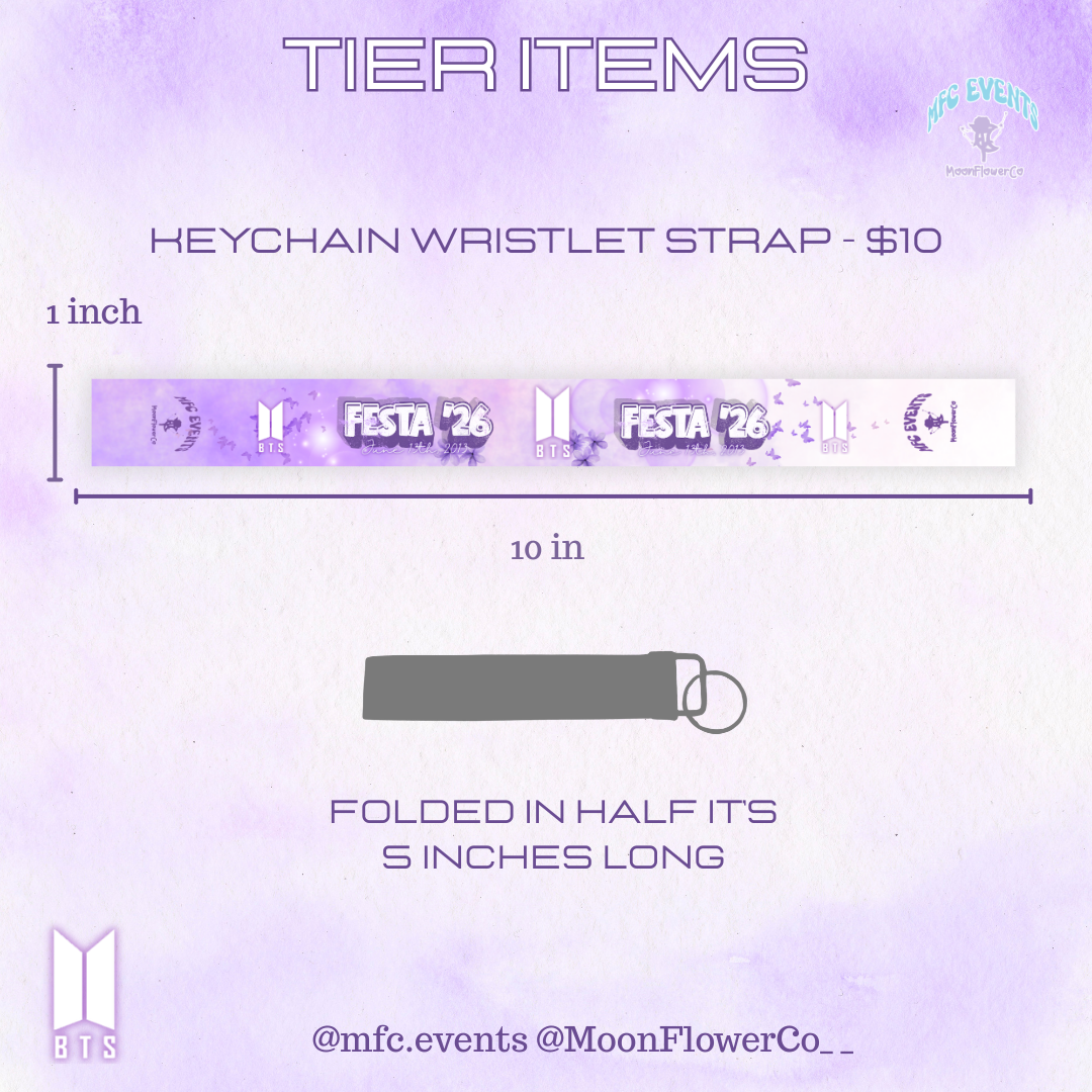 [Pre-Order] BTS Festa '26 (13th Anniversary) Event - Tier/Tier Items