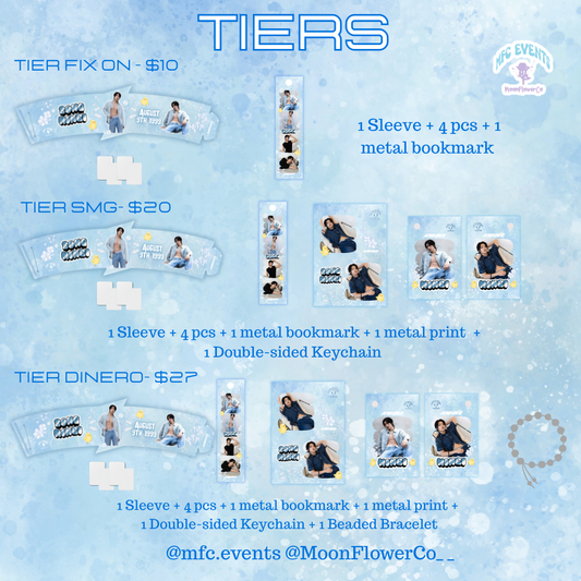 ATEEZ Song Mingi B-day Cupsleeve Event - Tier/Tier Items
