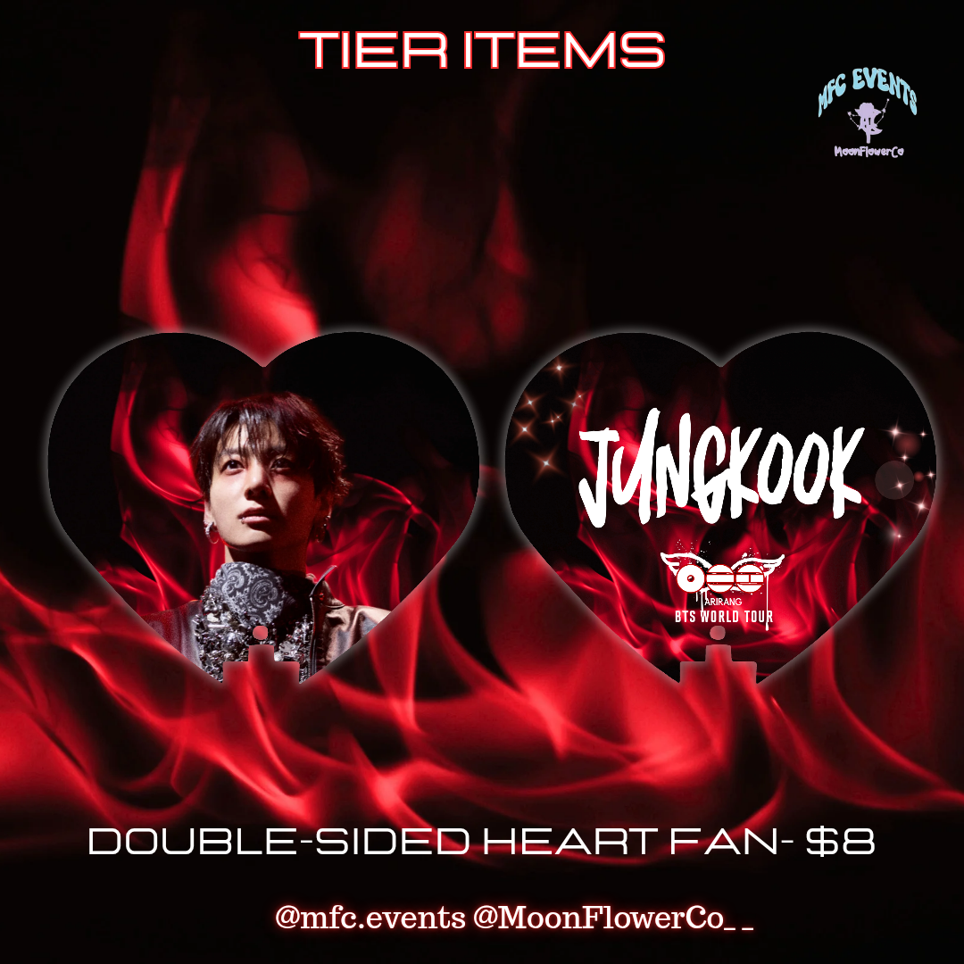 BTS Arirang Pre- & Post-Concert Concert Cupsleeve Event - Tiers